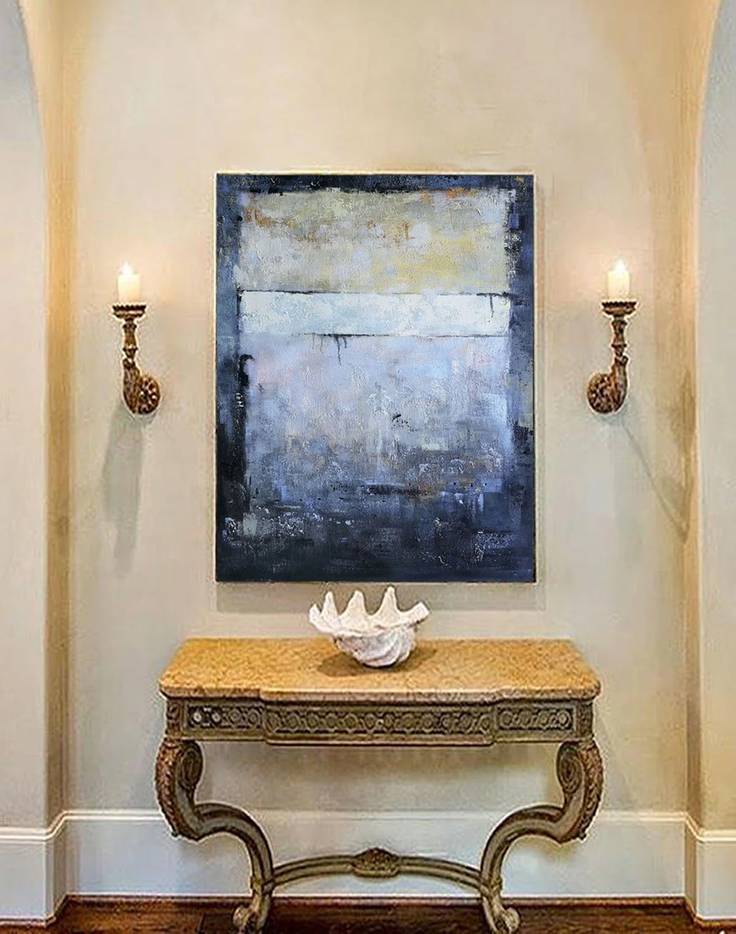 Modern Room Huge Living Abstract Canvas Wall Art 4RW7V wall art